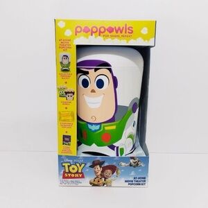 🆕 Disney Pixar Toy Story Buzz Lightyear Poppowls At Home Movie Night Popcorn Kit